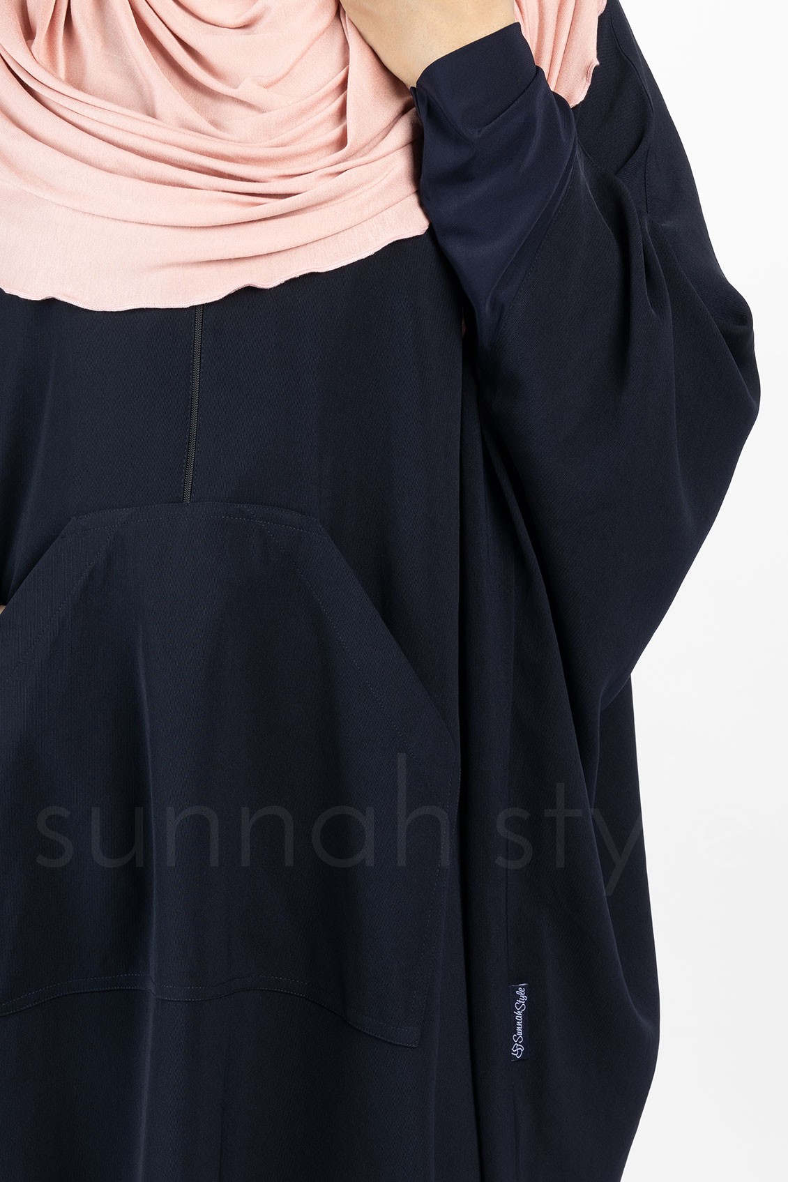 Sunnah Style Essentials Bisht Comfort Abaya (Navy Blue)